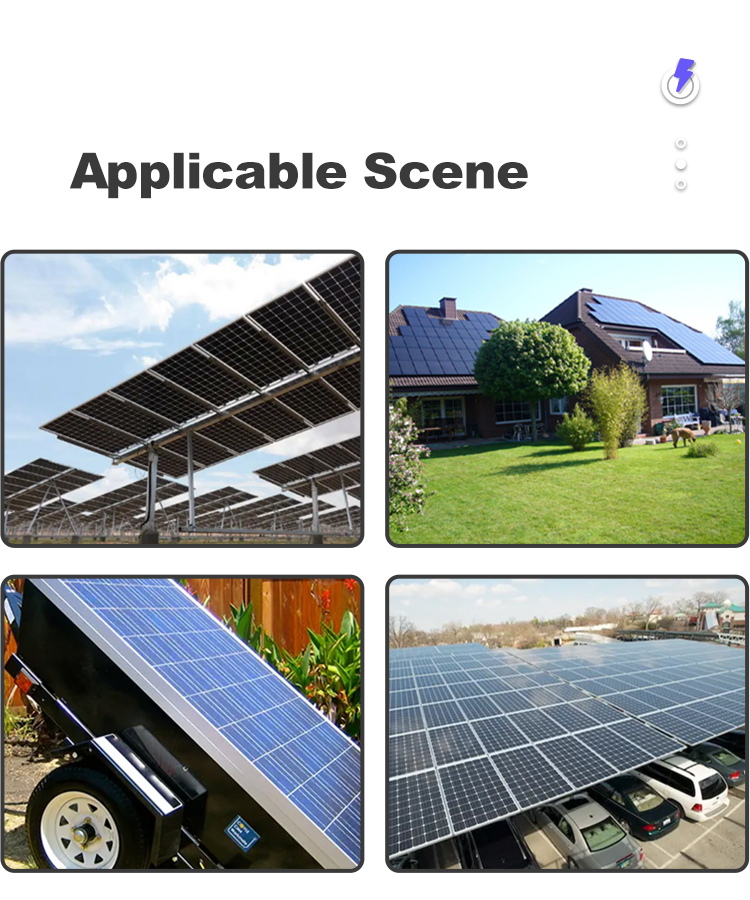 Bifacial top rated solar panels