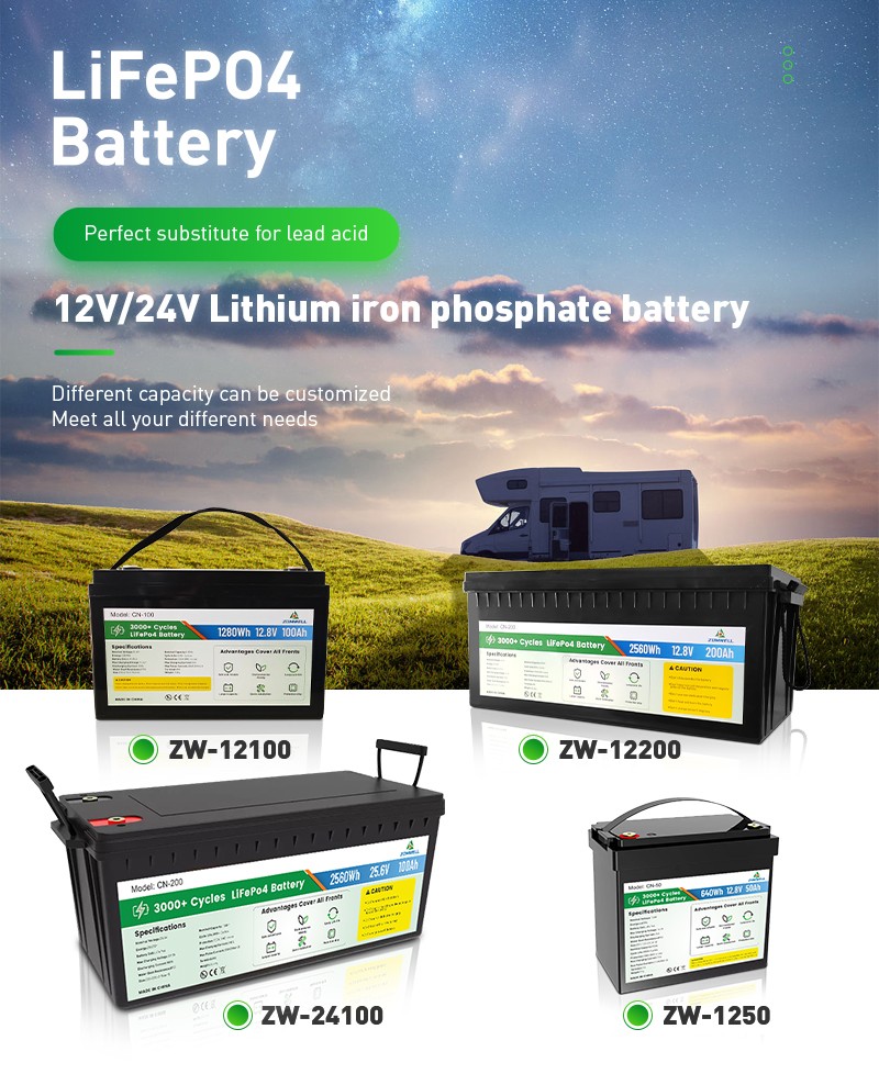 12v 100ah Compact RV Power Solution