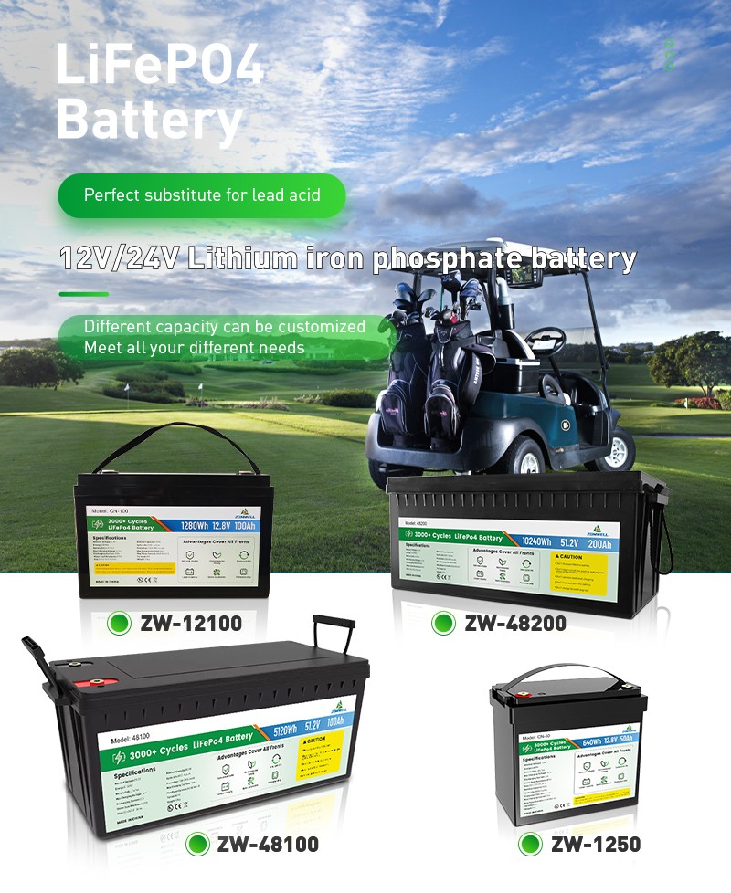 48v 100ah Golf Cart Power Solution