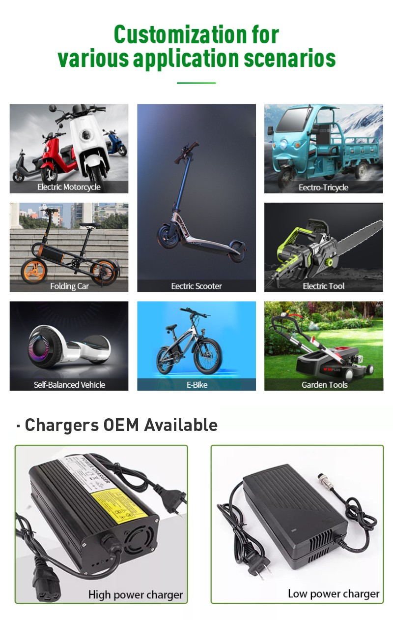 48v Durable E-Bike Energy Storage