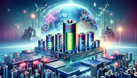Lithium-Ionen-Batterien für Energiespeichersysteme