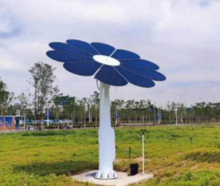 نظام عباد الشمس الكهروضوئي للطاقة المستدامة