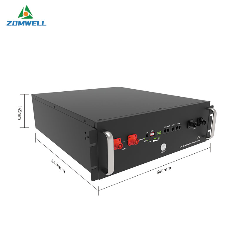 Supply 48V LiFePO4 Stacked energy storage battery Wholesale