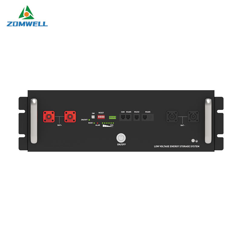 بطارية تخزين الطاقة المكدسة LiFePO4 بقوة 48 فولت