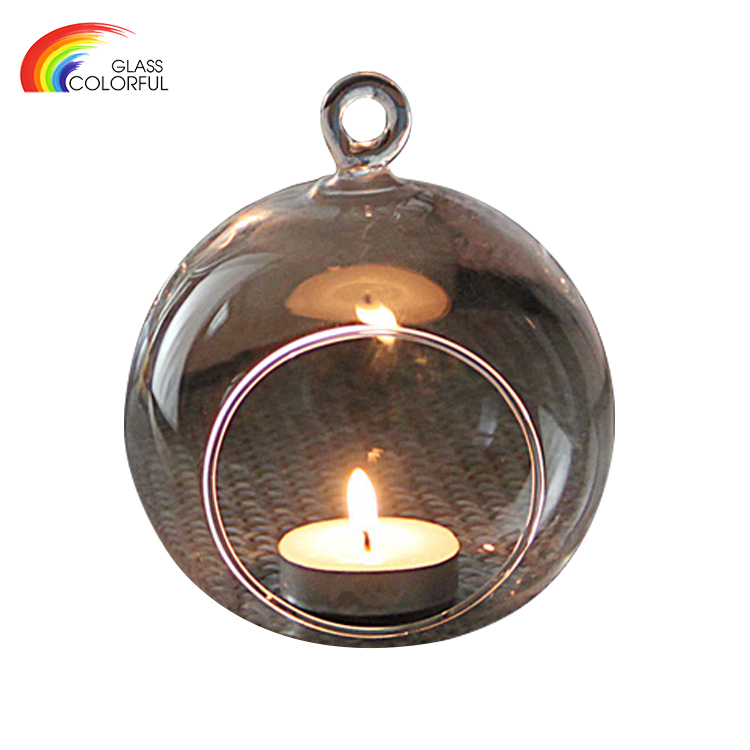 Hanging Glass Candle Tea Light Tealight Votive Holders