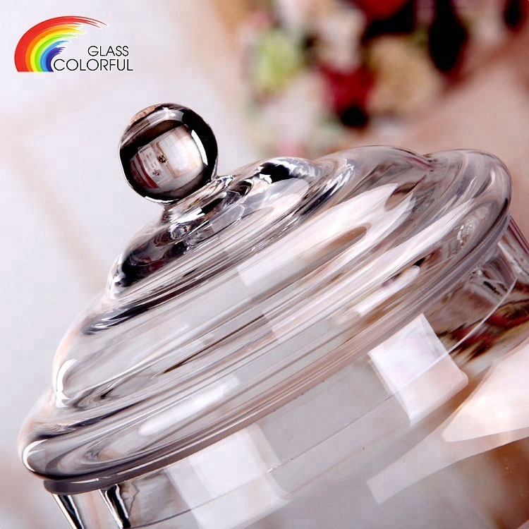 Large Glass Storage Jars With Lid Glass Canisters With Lids