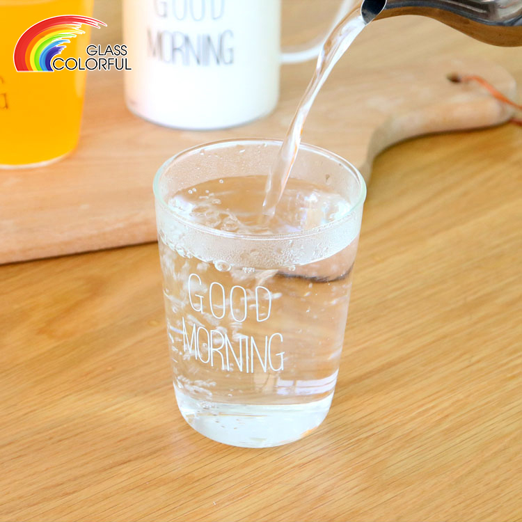 Glass Tea Cup Glass Mugs With Handles With Bamboo Lids