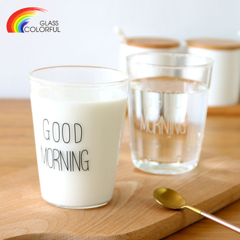 Tasses en verre de tasse de thé en verre avec poignées avec couvercles en bambou
