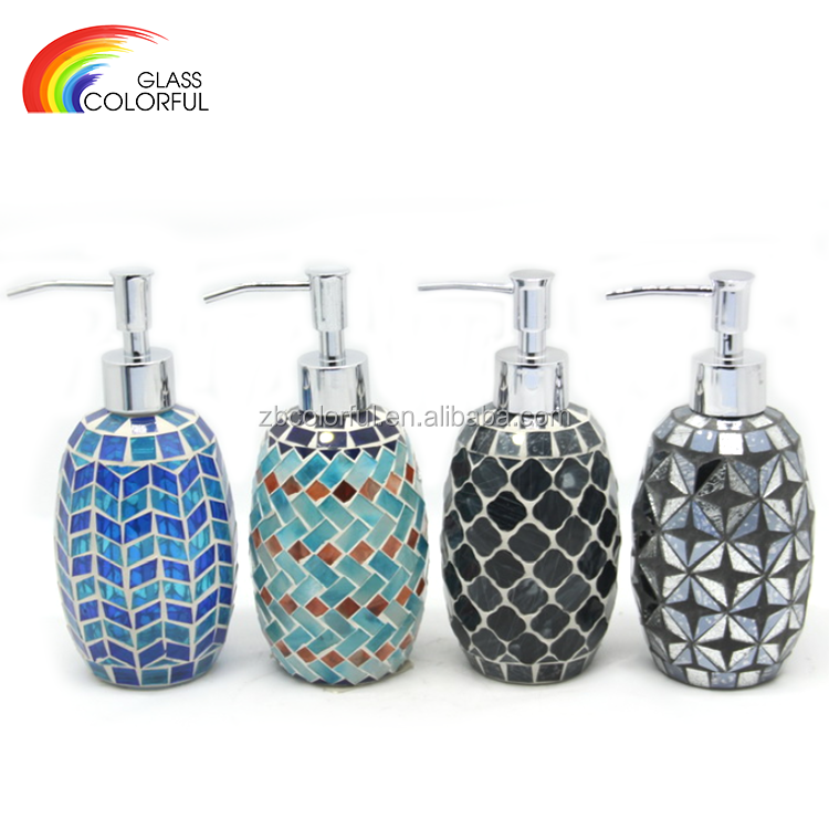 glass soap dispenser