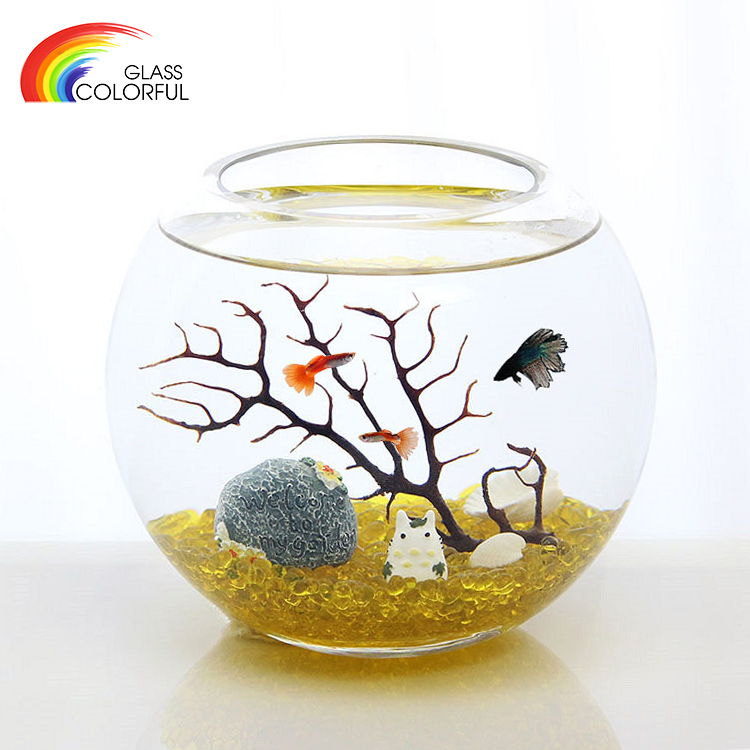 Large Glass Fish Bowls For Centerpieces Gold Fish Bowl