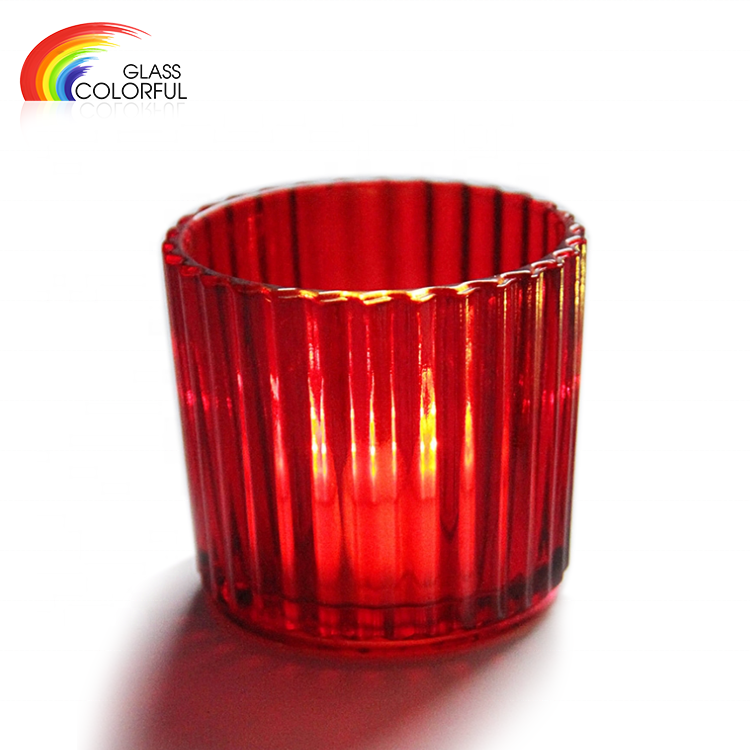Colored Coloured Painted Candle Jars Wholesale