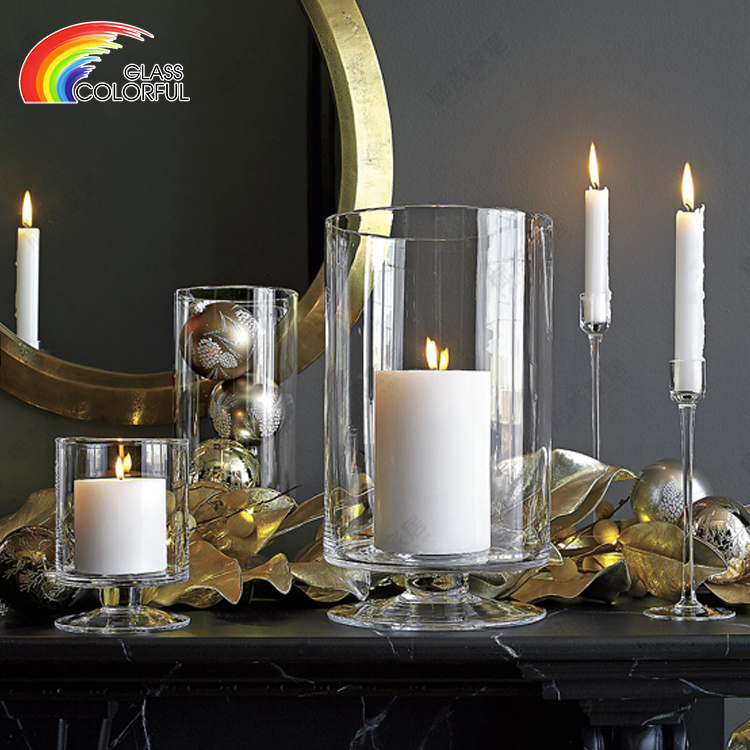 Long Stemmed Hurricane Candle Holders