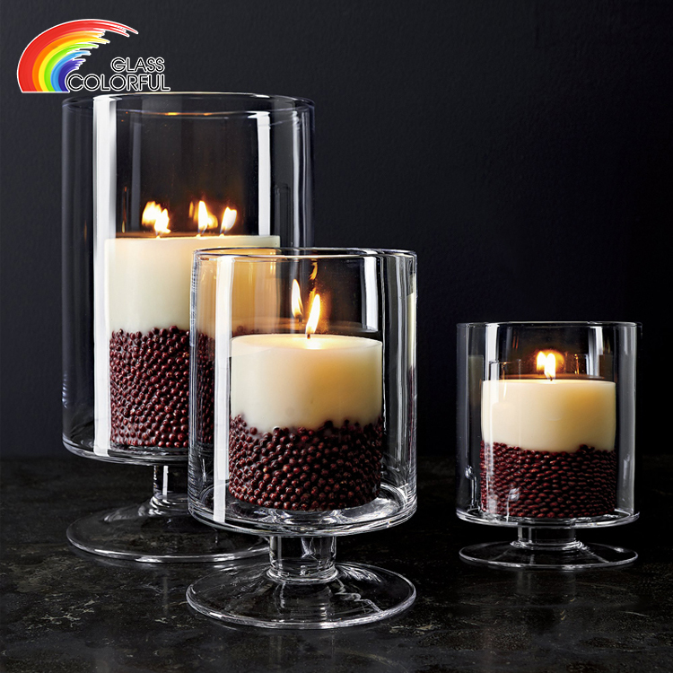 Long Stemmed Hurricane Candle Holders
