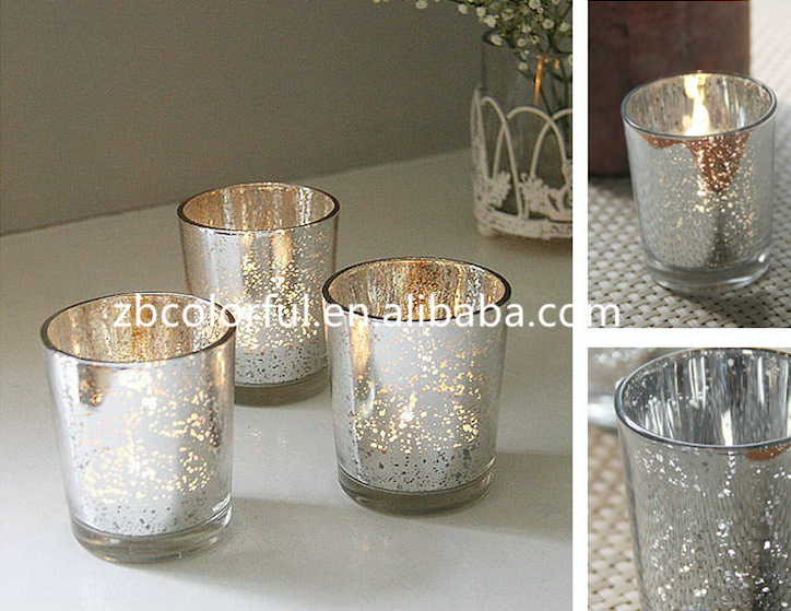 mercury glass votives