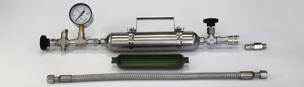 316 Stainless Steel LPG Sample Cylinder