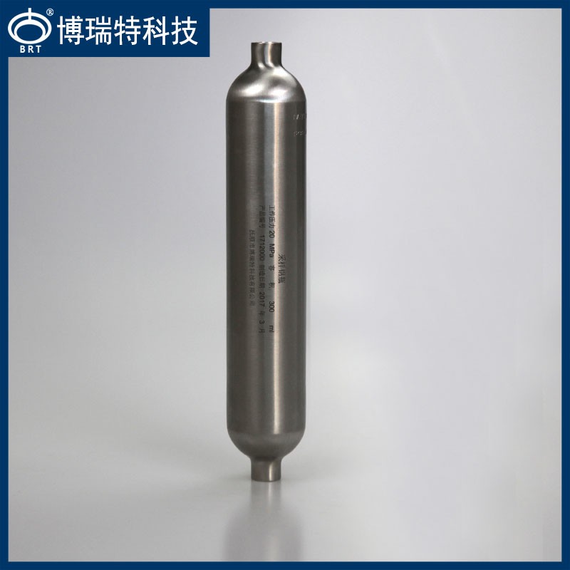 Cylindre d'échantillonnage haute pression en acier inoxydable