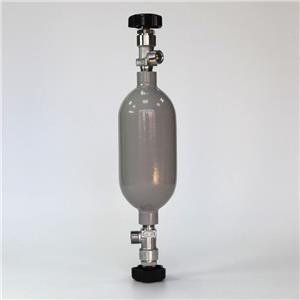 Cylindre de gaz en alliage d'aluminium à double extrémité