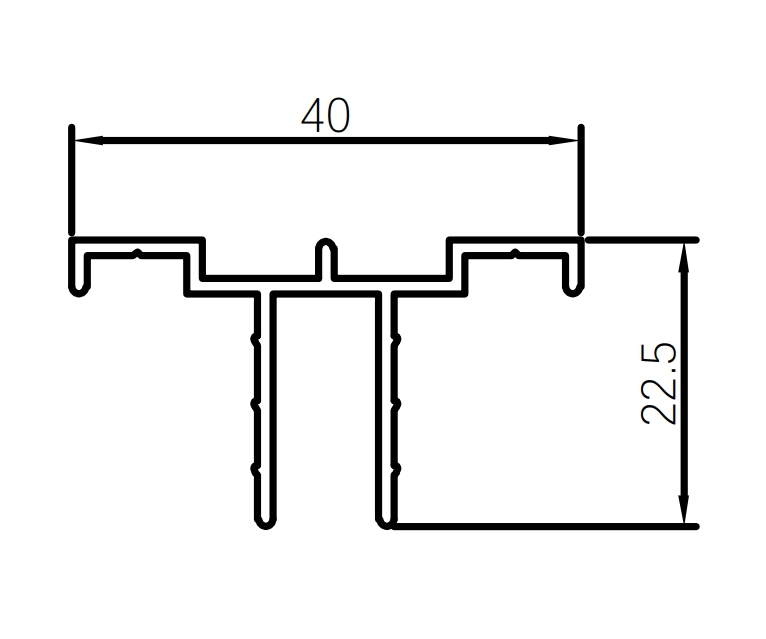 Garduri din aliaj de aluminiu Profile decorative pentru plăci de cleme