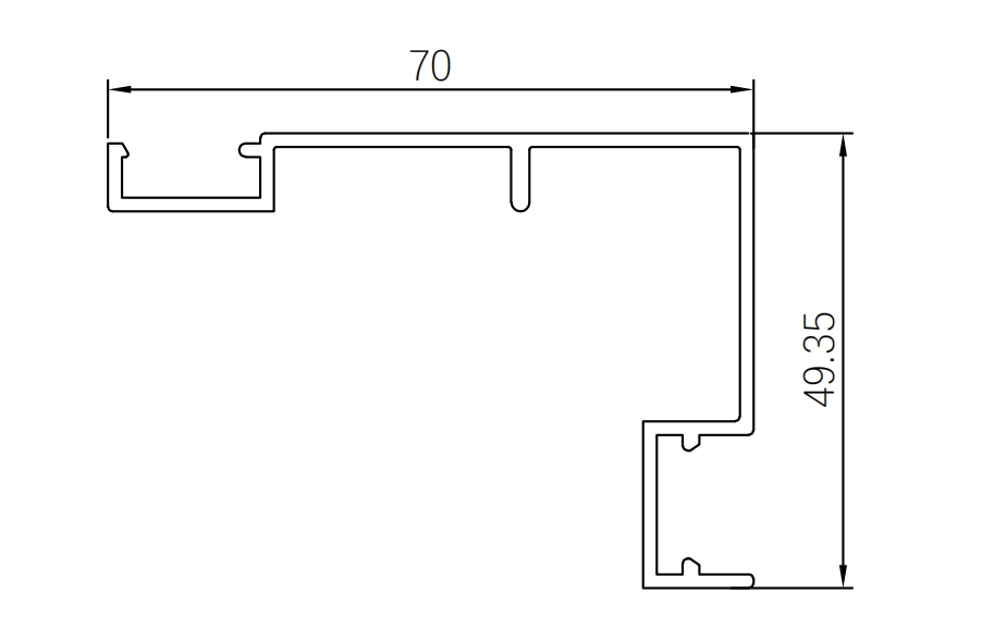 Perete cortina din otel placat cu aluminiu