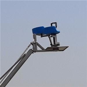 12m GFM IDEAL 12m manned jimmy jib video camera lift jib crane elevating for sale