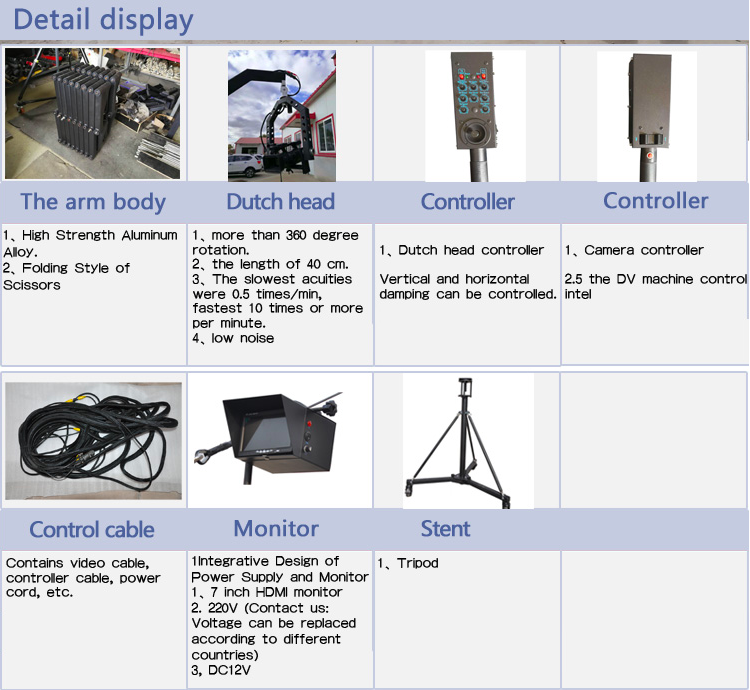 High Video Jib Crane Quote