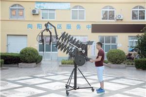 electric telescopic jimmy jib crane