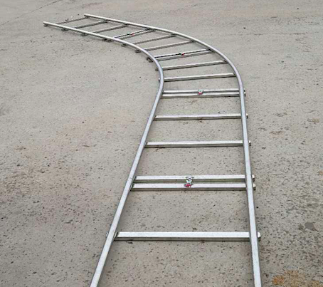 Aluminum track dolly