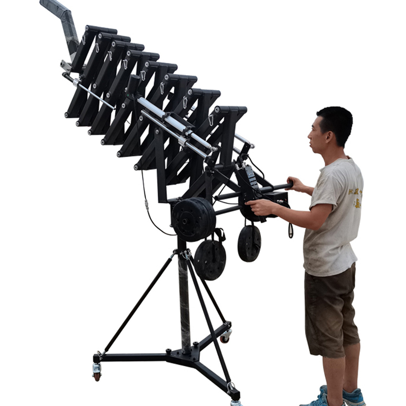 6m Heavy Motorized Telescopic Scissors Camera Crane