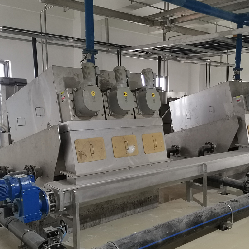 MDS Screw Press Sludge Dewatering