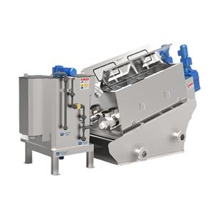 MDS Screw Press Sludge Dewatering