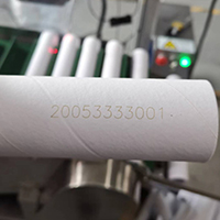 On-the-fly CO2 Laser Coder