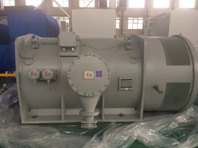 Motor asíncrono trifásico ignífugo de alto voltaje serie YBKK (H500 - H800)