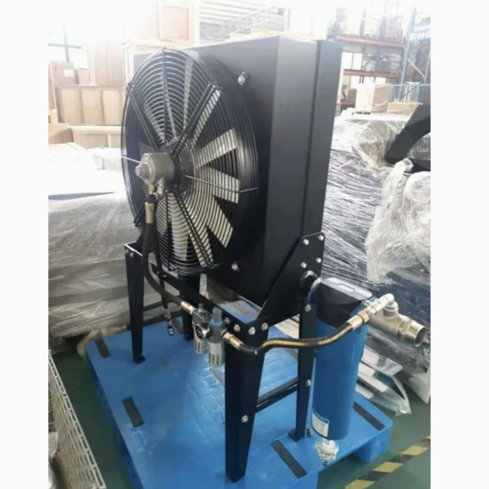 Post-raffreddamento efficiente per sabbiatura con post-raffreddatore a barre e piastre