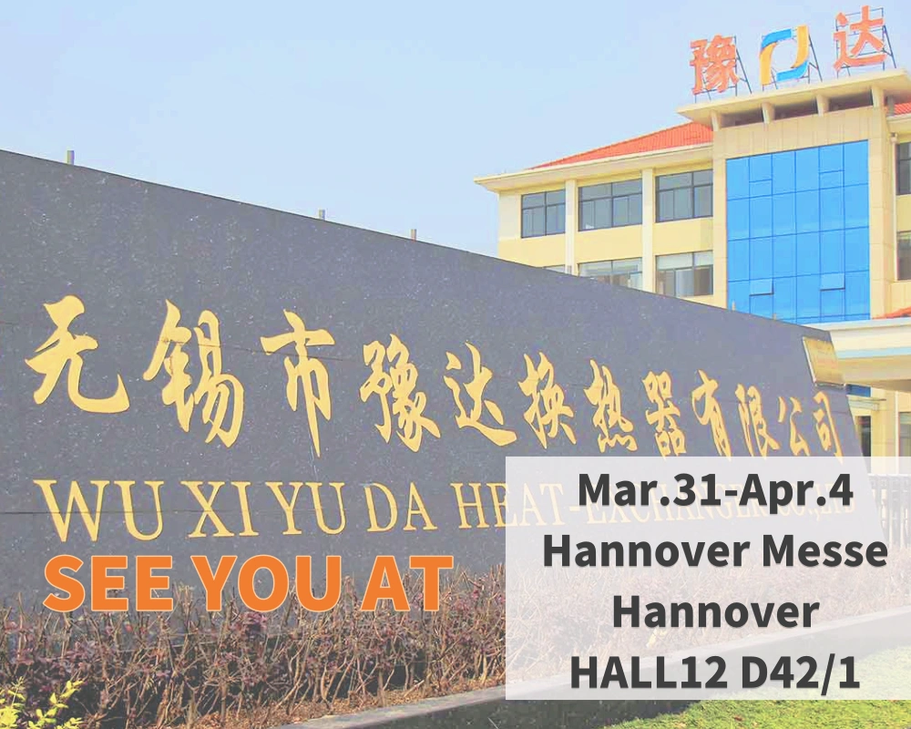 YUDA esittelee huippuluokan kompressorilämpöratkaisut Hannover Messe 2025 -messuilla