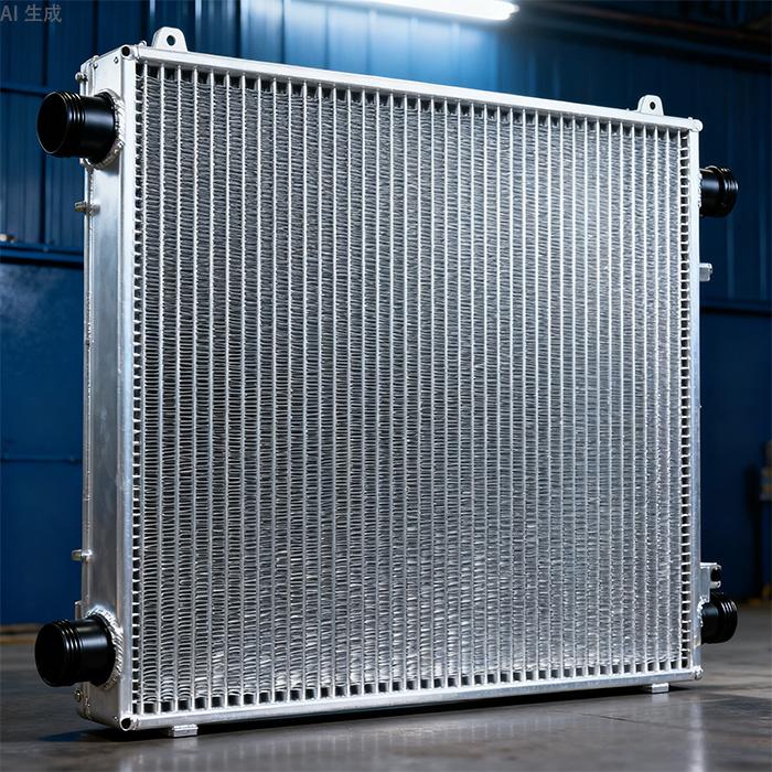 Holdbar og let aluminiumsplade-finnekøler til hverdagsbilister