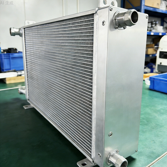 औद्योगिक शीतलन के लिए सर्वश्रेष्ठ एल्युमीनियम प्लेट बार हीट एक्सचेंजर