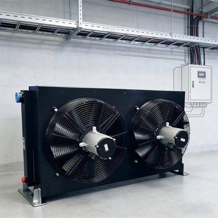 خنک‌کننده آبی برای کابینت مبدل داخلی در سیستم‌های برق با بار بالا