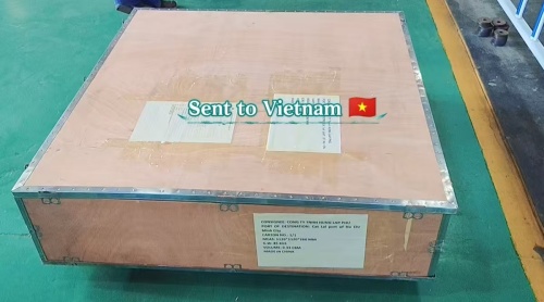 Film blowing machine air ring.