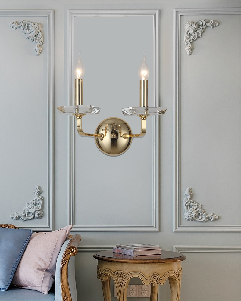 American metal wall lamp