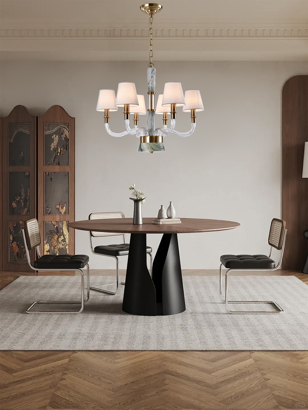 Marble Chandelier