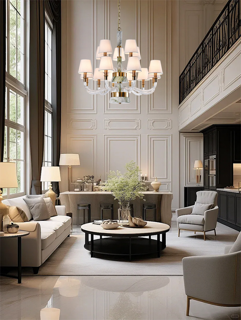 Marble Chandelier