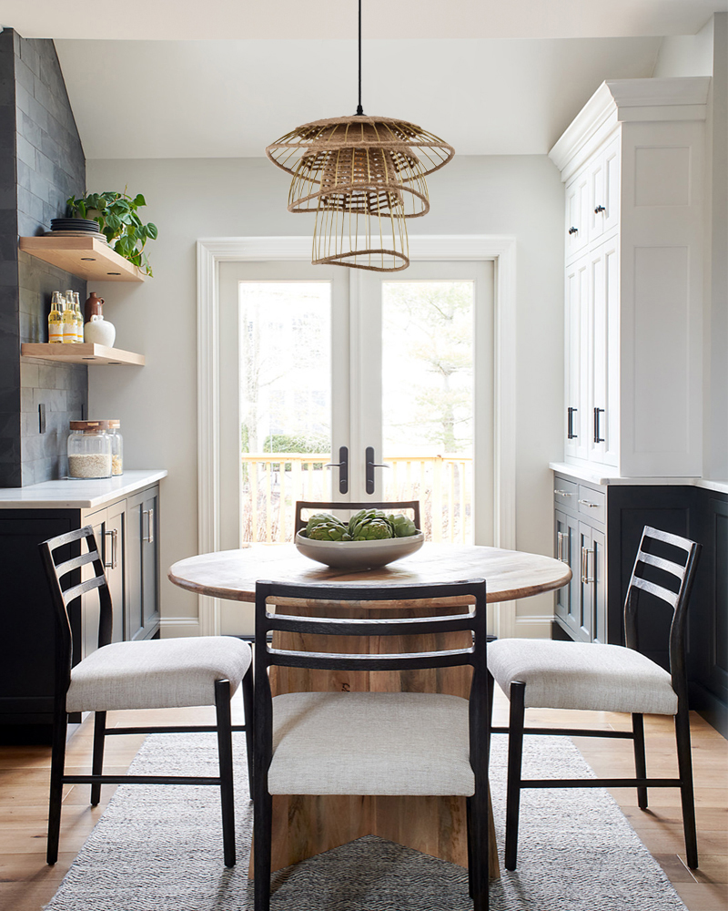 Hemp rope chandelier