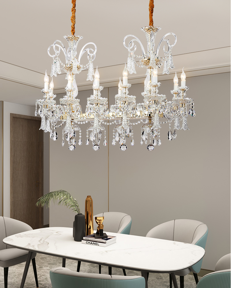 Dining table chandelier