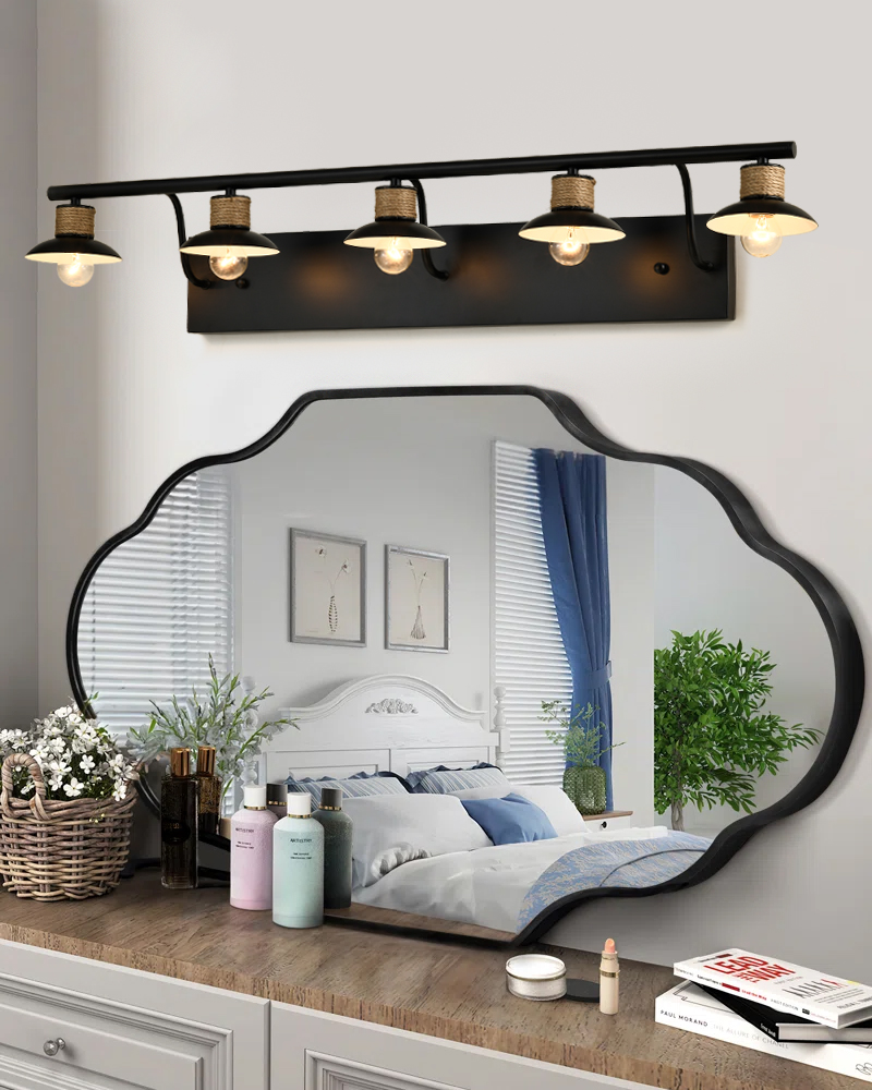 American metal chandelier