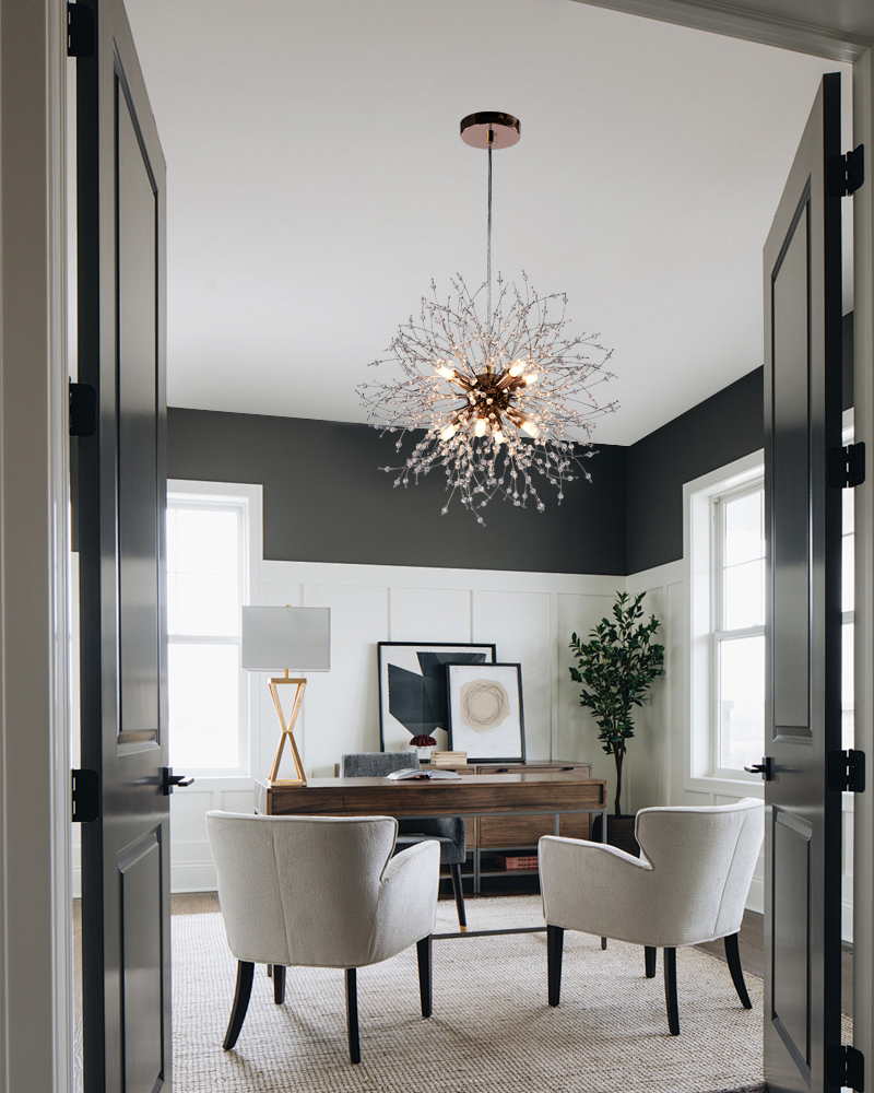 Satellite Chandelier