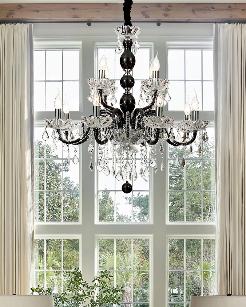 Traditional candle chandelier