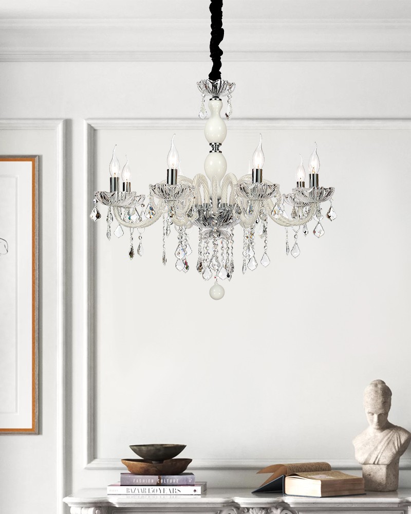 Traditional candle chandelier
