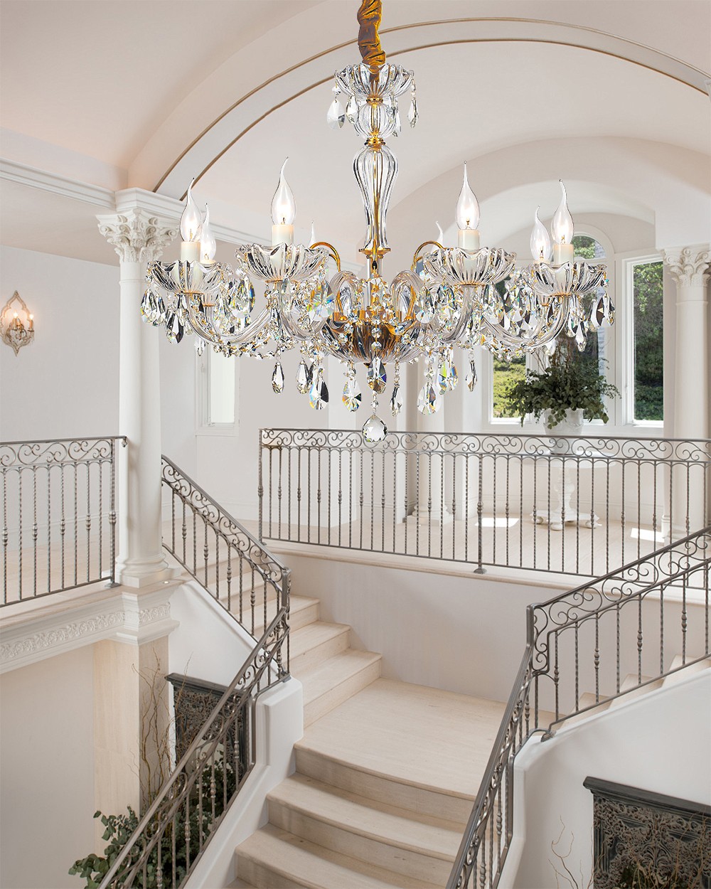 American traditional chandelier