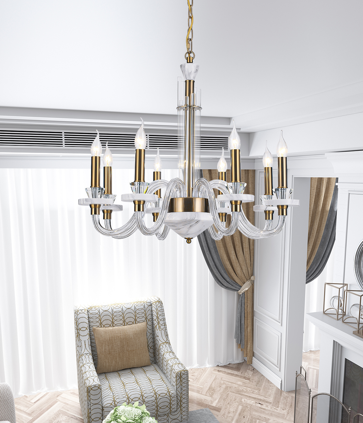 American chandelier