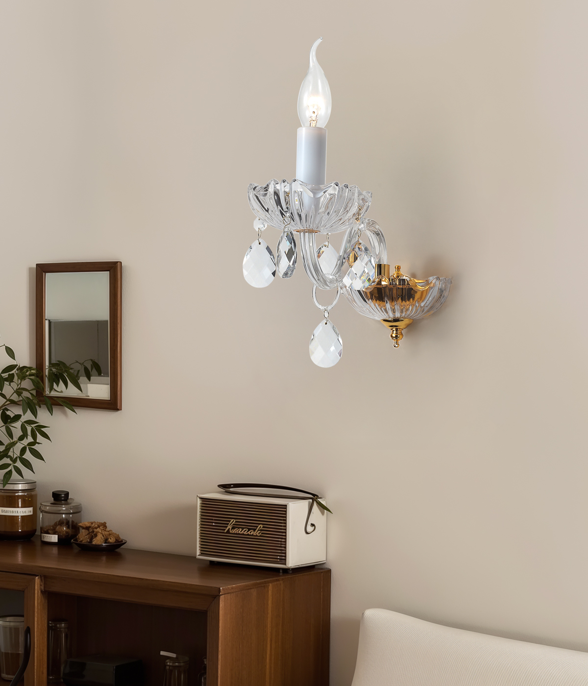 Living room wall lamp